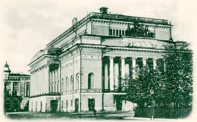 The Alexandrinsky Theatre, Saint Petersburg, Russia by Unbekannt