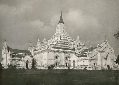 The Anauda Pagoda, Pagau by Unbekannt