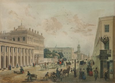 The Anichkov Palace in Saint Petersburg, End 1840s by Unbekannt