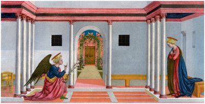 The Annunciation, c1445, 1958 by Unbekannt