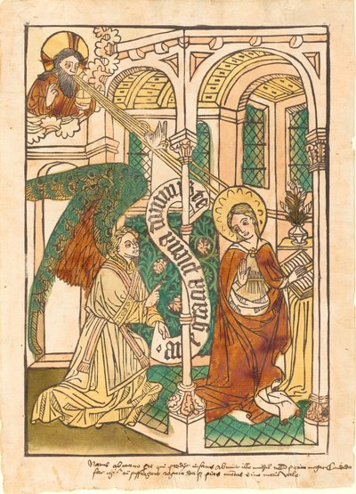 The Annunciation, c. 1450-1470 by Unbekannt