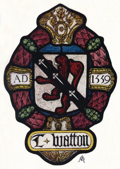 The Arms of Thomas Watton by Unbekannt