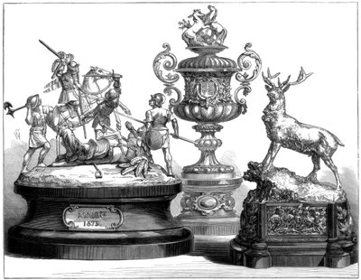 The Ascot Prize Plate, 1875 by Unbekannt