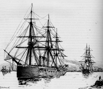 The Bacchante, Speed 16 Knots An Hour by Unbekannt
