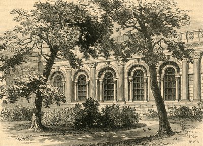 The Bank Parlour, Exterior View, 1897 by Unbekannt