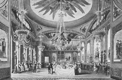 The Banqueting Room by Unbekannt