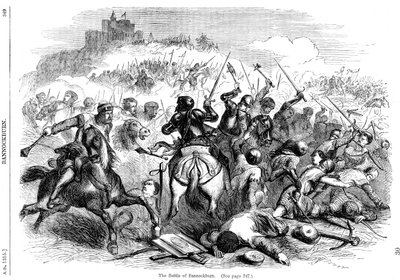 The Battle of Bannockburn, 24th June 1314 by Unbekannt