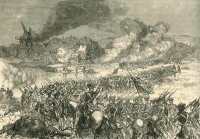 The Battle of Blenheim by Unbekannt