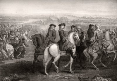 The Battle of Blenheim, 1704 by Unbekannt