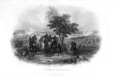 The Battle of Goojerat, 1849, 19th Century by Unbekannt
