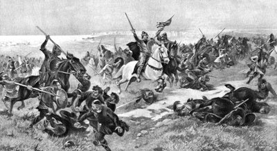 The Battle of Hastings, 14 October 1066 by Unbekannt