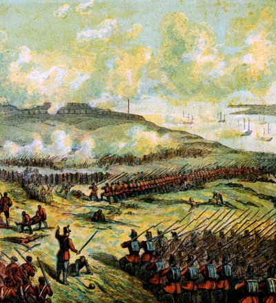 The Battle of Inkerman, 1854, c1850s by Unbekannt