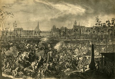 The Battle of Leipzig, 19 October 1813 by Unbekannt