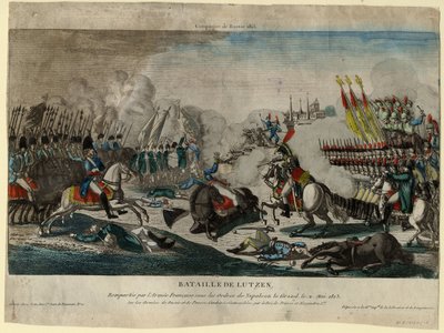 The Battle of Lützen, 1813 by Unbekannt