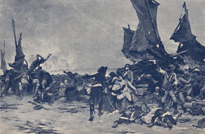 The Battle of Quiberon, 1795 by Unbekannt