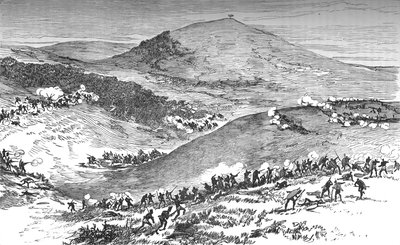 The Battle of Quintana by Unbekannt