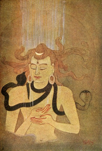 The Birth of Ganga, 1920 by Unbekannt
