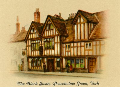 The Black Swan, Peaseholme Green, York by Unbekannt