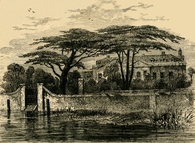 The Botanical Gardens, Chelsea, 1790, c1876 by Unbekannt