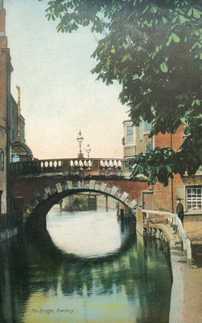 The Bridge, Newbury, late 19th-early 20th century by Unbekannt