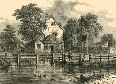The Brill, Somers Town, in 1780 by Unbekannt