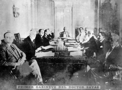 The Cabinet of Alfredo de Zayas by Unbekannt