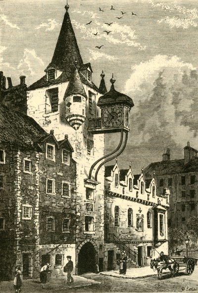 The Canongate Tolbooth, Edinburgh by Unbekannt
