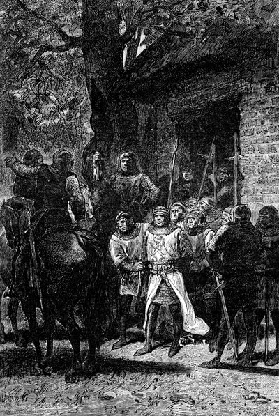 The Capture of Richard the Lion by Unbekannt