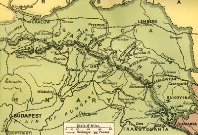 The Carpathian Passes, 1919 by Unbekannt