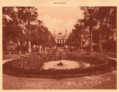 The Casino, Monte Carlo by Unbekannt