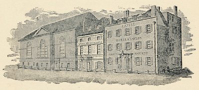 The Castle Tavern, Brighton, 1814 by Unbekannt
