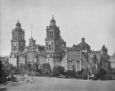 The Cathedral, City of Mexico, c1897 by Unbekannt