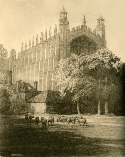 The Chapel from the South East by Unbekannt