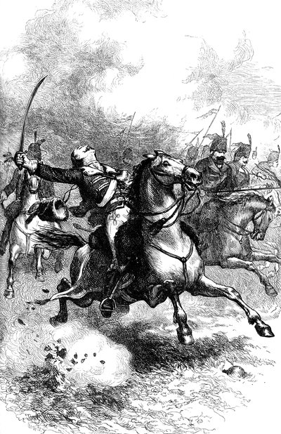 The Charge of Pulaski by Unbekannt