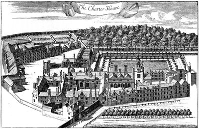 The Charter House Hospital, London, 1775 by Unbekannt