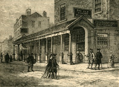 The Chelsea Bun-House, 1810, c1876 by Unbekannt