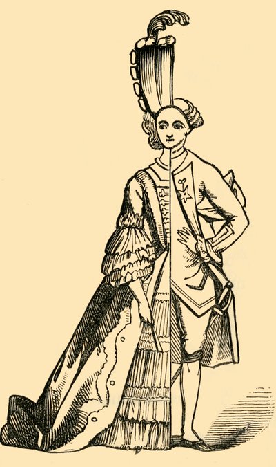 The Chevalier DEon, c1878 by Unbekannt