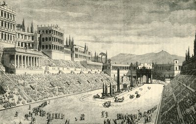 The Circus Maximus (restoration) by Unbekannt