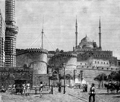 The Citadel, Cairo, Egypt, 1900 by Unbekannt