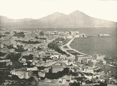 The City, Bay and Vesuvius, Naples, Italy by Unbekannt