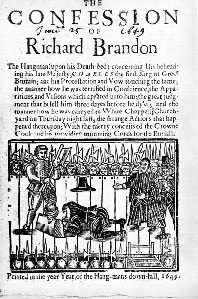 The Confession of Richard Brandon by Unbekannt