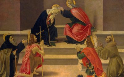 The Coronation of the Virgin by Unbekannt