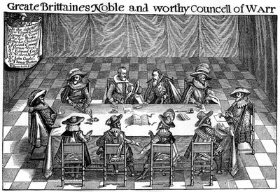 The Council of War, 1623-1624 by Unbekannt