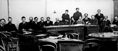The Council of the Peoples Commissars, Russia by Unbekannt