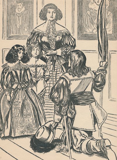 The Countess Receives The Banners, c1907 by Unbekannt