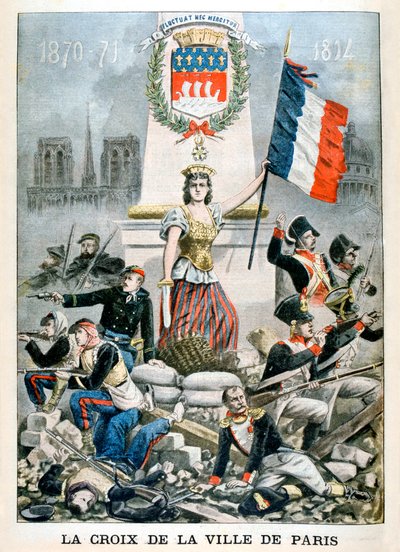 The Cross of the city of Paris by Unbekannt