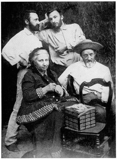 The Curie family by Unbekannt