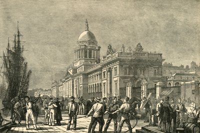 The Custom House, Dublin by Unbekannt