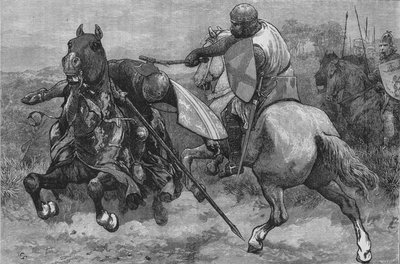 The Death of Bohun, 16 March 1322, c1880 by Unbekannt