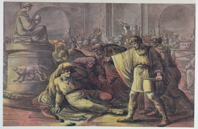 The Death of Julius Caesar by Unbekannt